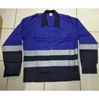 Baju safety atasan kerja proyek / seragam kerja 3