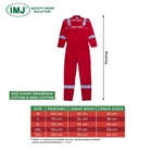 Wearpack safety / wearpack semi IMJ Cotton /seragam kerja 8