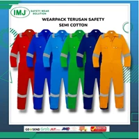 Wearpack safety / wearpack semi IMJ Cotton /seragam kerja