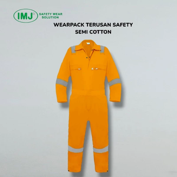 Wearpack safety / wearpack semi IMJ Cotton /seragam kerja