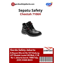 Sepatu Keselamatan Cheetah 7106H Hitam