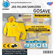 Jas Hujan Gosave Samudra Setelan Baju Celana Kunin