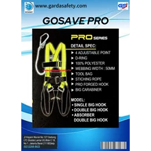 Body Harness GOSAVE PRO Series Single Hook Forged 
