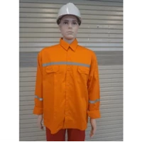 Pakaian Safety Exis Warna Orange