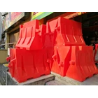 Road Barrier RB 2 red 4