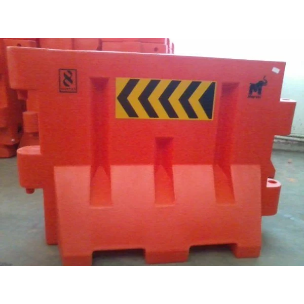Road Barrier RB 2 red