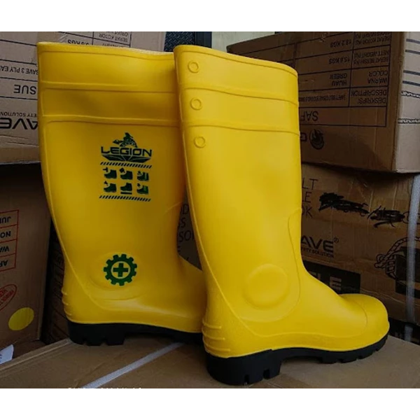  Legion Safety Shoes Boots Yellow