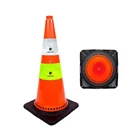Traffic cone alas hitam karet Gosave 1