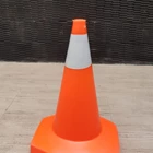 Plastic pvc cone traffi 50cm 9