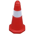 Traffic cone pvc Plastik 50cm  2