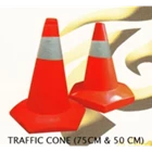 Traffic cone pvc Plastik 50cm  8