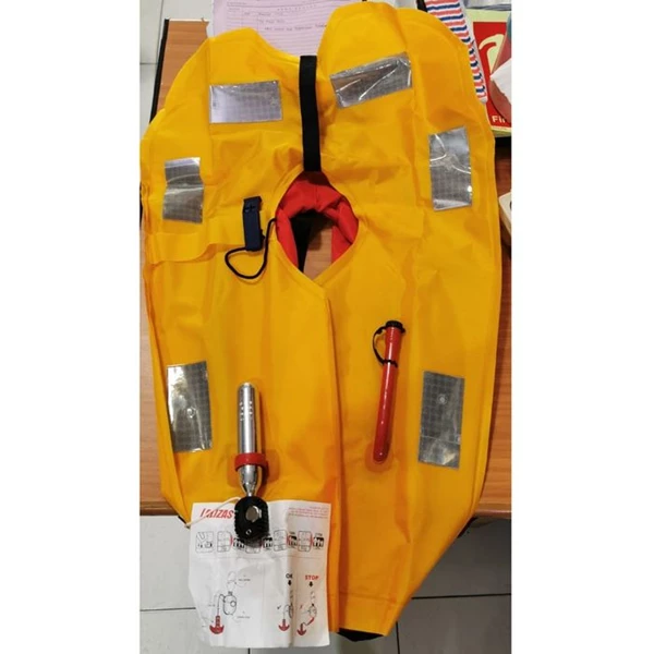 Life Jacket Pelampung Rompi Lalizas 70169 Orange