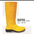 Sepatu Safety Boot Wing On Kuning  1