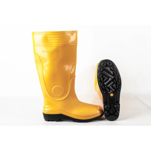 Cheap Yellow Wing On Boot Safety Shoes