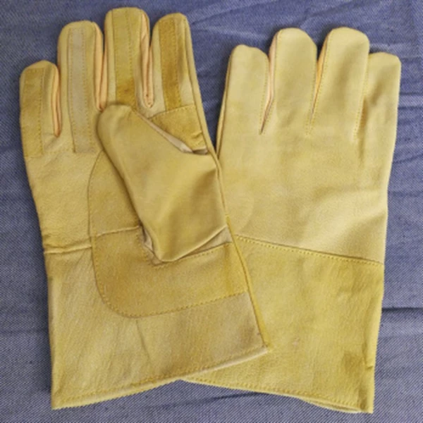 Yellow Argon Safety Gloves yelow