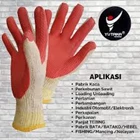 Polkdot Safety Gloves Knit polkadot 4