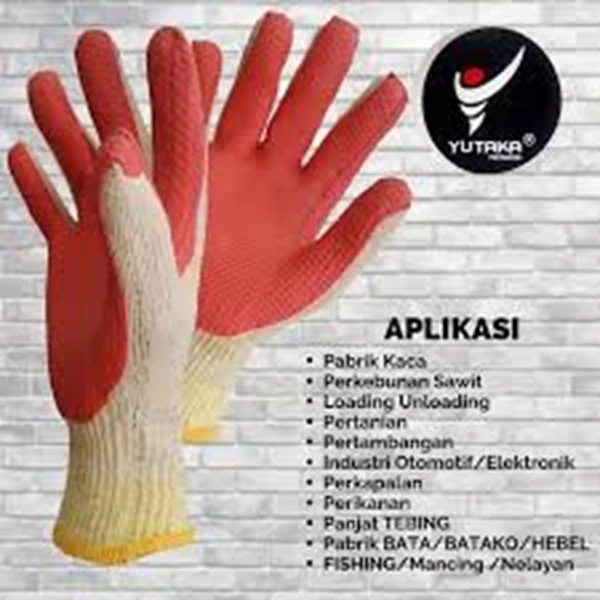 Cheap Folkdot Safety Gloves polkadot