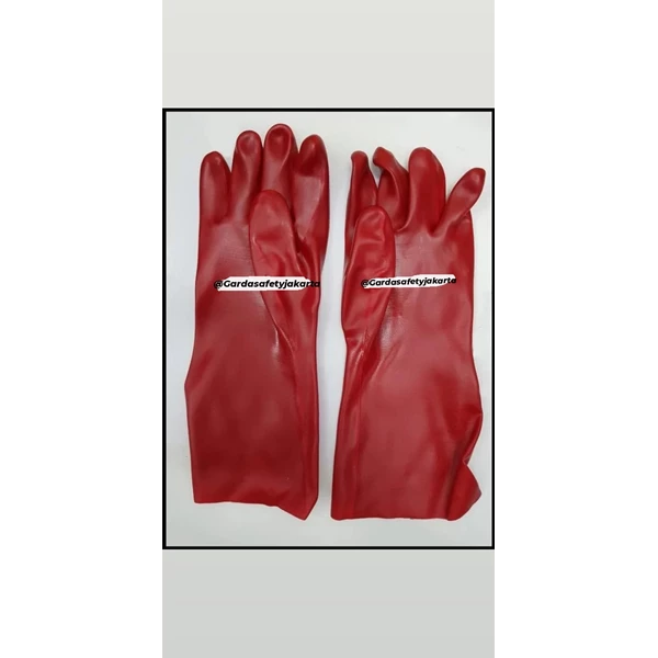 RED SEAGULL Safety Gloves red