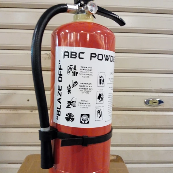 Chemical Powder Fire Extinguisher or Dry Chemical Powder