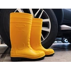 Sepatu Safety Boot Petrova Pro Kuning 4