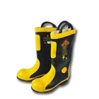 Sepatu Safety Boot Pemadam Kebakaran Harvik Original 5
