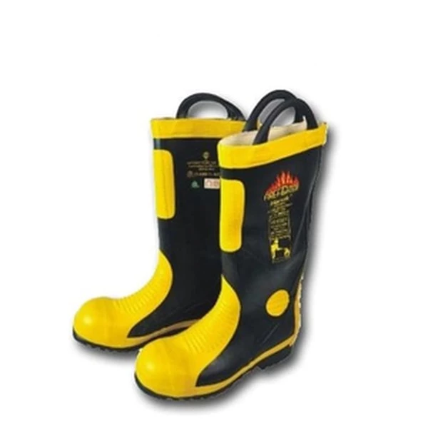 Sepatu Safety Boot Pemadam Kebakaran Harvik Original