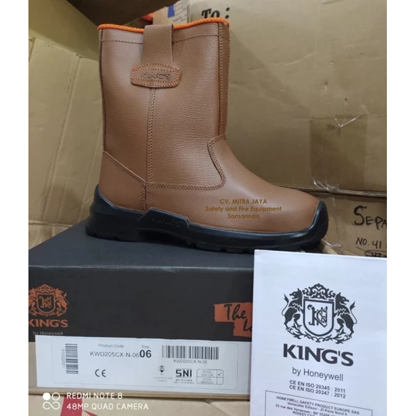 Sepatu Safety Kings KWD 805CX/205 CX HONEYWELL