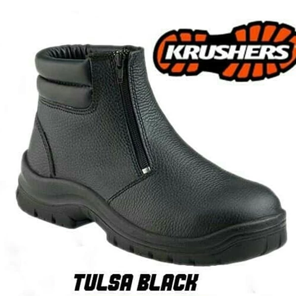 Sepatu Safety Krushers Tulsa Hitam