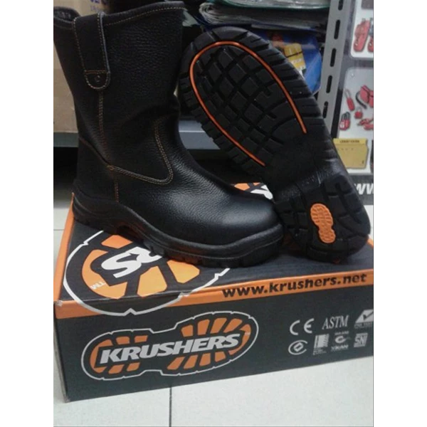 Safety Shoes Krushers Texas Black/Brown