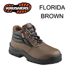 Sepatu Safety Krushers Florida Hitam/Coklat 3