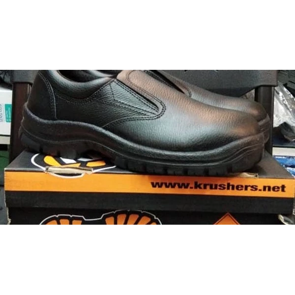 Sepatu Safety Krushers Boston Hitam
